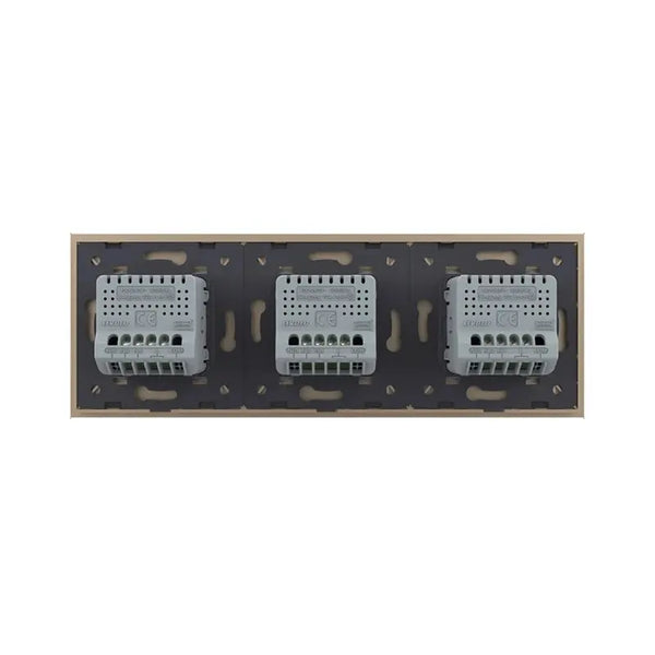 Livolo | Goud | 2+2+2 | Aan/Uit | Schakelaar | Smart Home Livolo Nederland B.V.