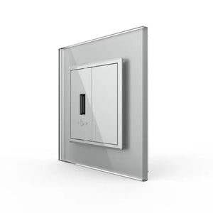 Livolo | Grijs | SR | Enkelvoudige USB oplader Livolo Nederland B.V.