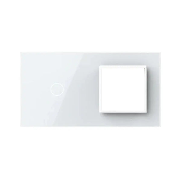 Livolo | Wit | 1+SR | Glasplaat | Combinatie Livolo Nederland B.V.