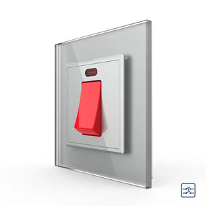 Livolo | Grijs | 1 | Aan/Uit | Dubbelpolige schakelaar | 16A Livolo Nederland B.V.