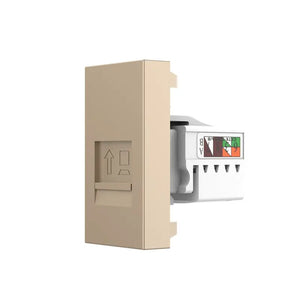 Livolo | Goud | SR | Enkel | Netwerk - RJ45 | Cat.6 Livolo Nederland B.V.