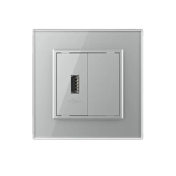 Livolo | Grijs | SR | Enkelvoudige USB oplader Livolo Nederland B.V.