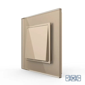 Livolo | Goud | 1 | Aan/Uit | Kruis | Wipschakelaar Livolo Nederland B.V.