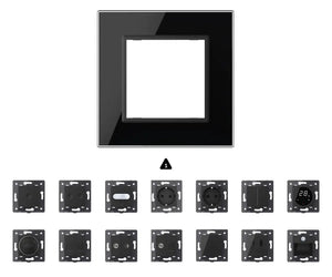Zelf samenstellen | Zwart | Afdekraam SR Livolo Nederland B.V.