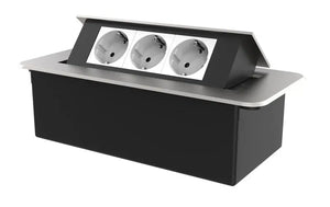 Livolo | Zilver | 3 | Pop-Up Stekkerdoos | Push | Inbouw | Stopcontacten - Wit Livolo Nederland B.V.