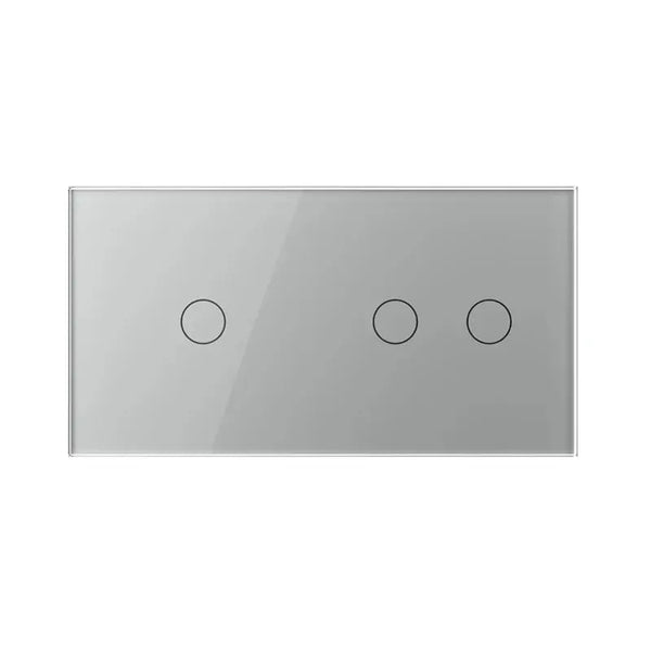 Livolo | Grijs | 1+2 | Aan/Uit | Wisselschakelaar Livolo Nederland B.V.