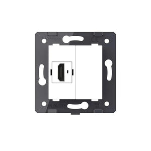 Livolo | Wit | SR | HDMI aansluiting | Blindplaat Livolo Nederland B.V.