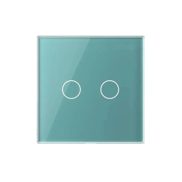 Livolo | Groen | 2 | Glasplaat | Touchschakelaar Livolo Nederland B.V.