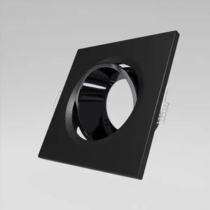 GU10 armatuur | Zwart | Kantelbaar en Richtbaar | Inbouwspot | Vierkant | ø 76mm Livolo Nederland B.V.