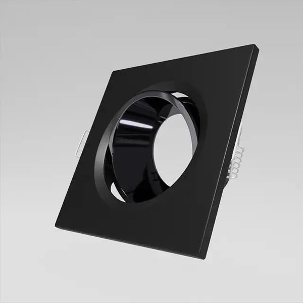 GU10 armatuur | Zwart | Kantelbaar en Richtbaar | Inbouwspot | Vierkant | ø 76mm Livolo Nederland B.V.