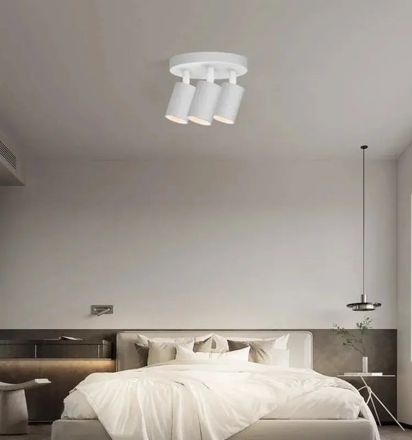 Plafondlamp | Wit | 3 | LED spot | Rond | Verstelbaar Livolo Nederland B.V.