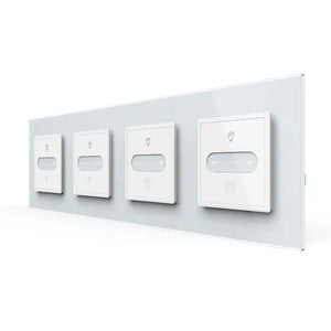 Livolo | Wit | SR+SR+SR+SR | Slide-Dimmer | Wisselschakelaar | Smart Home Livolo Nederland B.V.