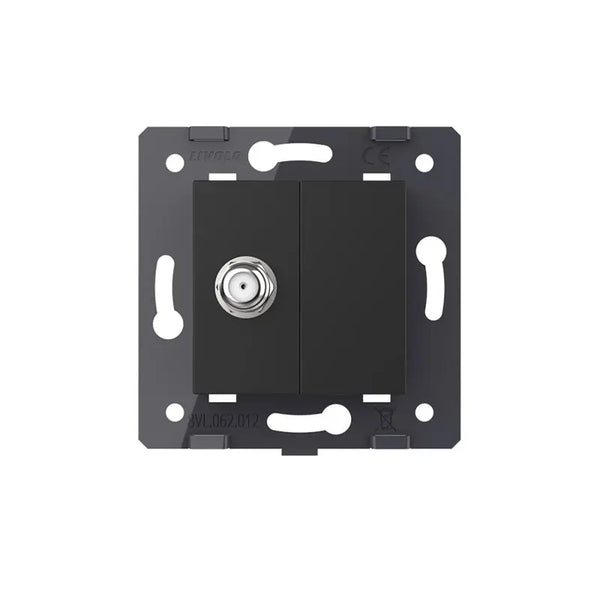 Livolo | Zwart | SR | Satelliet- Antenne | Blindplaat Livolo Nederland B.V.