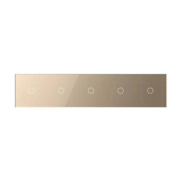 Livolo | Goud | 1+1+1+1+1 | Dimmer | Wisselschakelaar | Smart Home Livolo Nederland B.V.