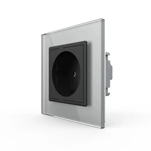 Livolo | Grijs/Zwart | SR | Wandcontactdoos Livolo Nederland B.V.