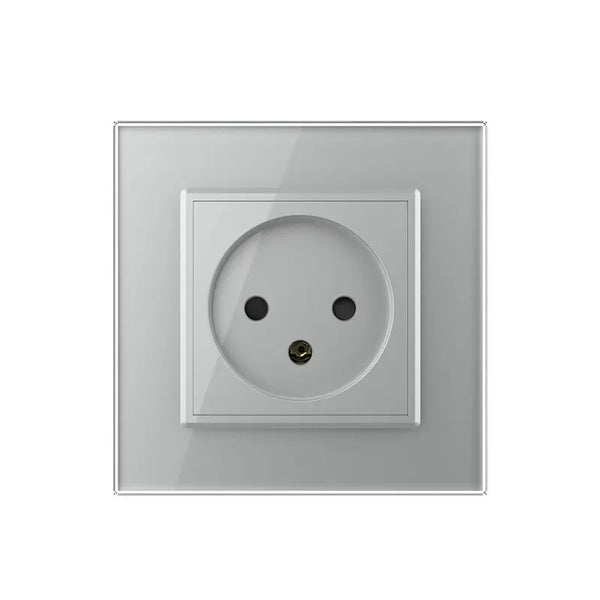 Livolo | Grijs | SR | Wandcontactdoos | Zonder randaarde Livolo Nederland B.V.