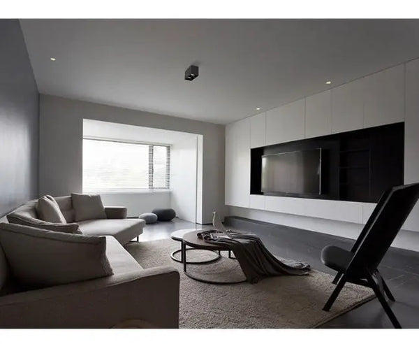 Opbouwspot | Zwart | 2 | Deluxe LED | Vierkant Livolo Nederland B.V.