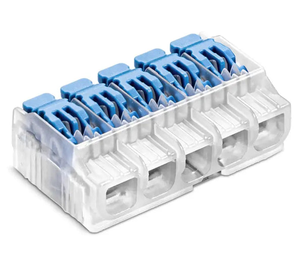 Las klem | 5 Voudige snelkoppeling | Universeel | Soepel en harde kern draad Livolo Nederland B.V.