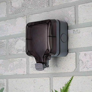 Buiten Wandcontactdoos | 1 Stopcontact | Waterdicht | Smart Home Livolo Nederland B.V.