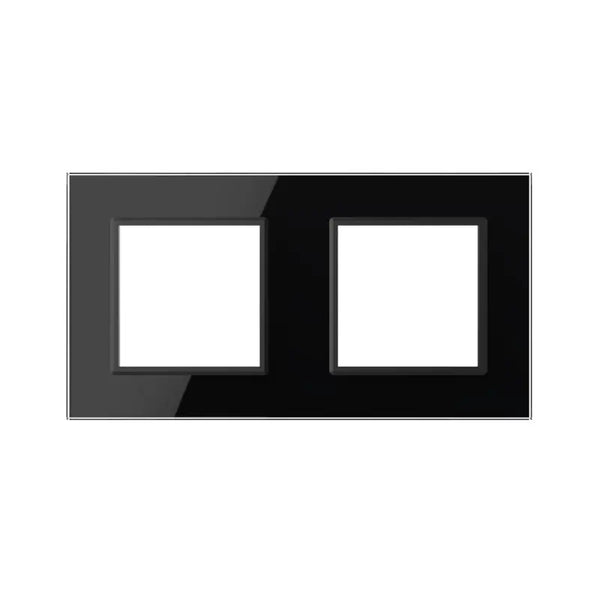 Livolo | Zwart | SR+SR | Glasplaat Livolo Nederland B.V.