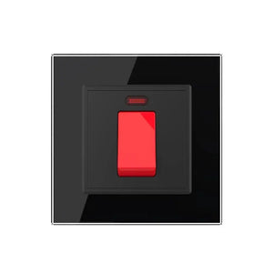 Livolo | Zwart | 1 | Aan/Uit | Dubbelpolige schakelaar | 16A Livolo Nederland B.V.