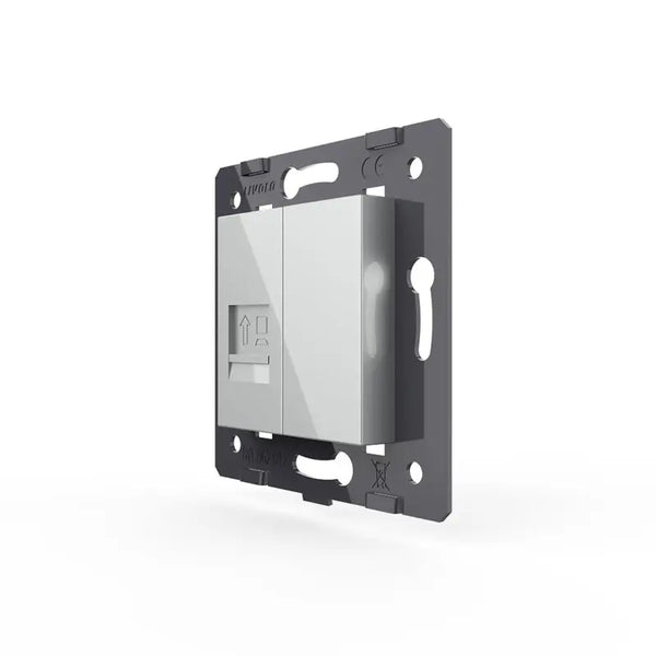 Livolo | Grijs | SR | Netwerk Cat.6 | Blindplaat Livolo Nederland B.V.