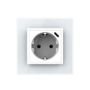 Livolo | Wit | SR | Wandcontactdoos + USB-C Oplader Livolo Nederland B.V.