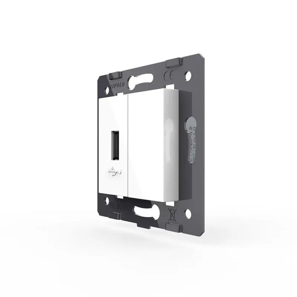 Livolo | Wit | SR | USB oplader | Blindplaat Livolo Nederland B.V.