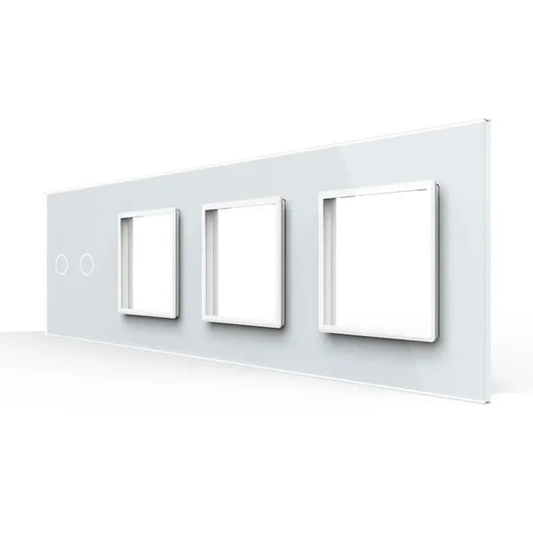 Livolo | Wit | 2+SR+SR+SR | Glasplaat | Combinatie Livolo Nederland B.V.