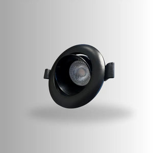 GU10 armatuur | Zwart | Kantelbaar en Richtbaar | Inbouwspot | Rond | ø 76mm Livolo Nederland B.V.