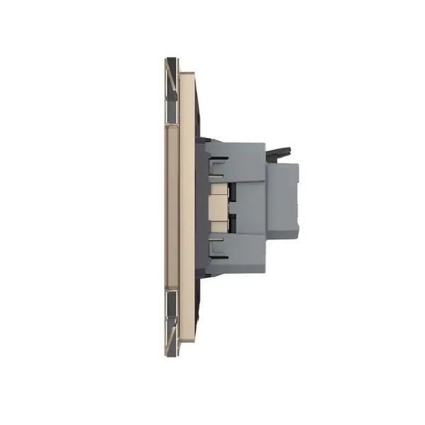Livolo | Goud | SR | Wandcontactdoos | IP44 Livolo Nederland B.V.