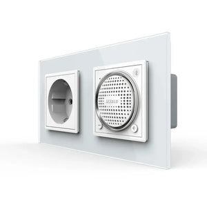 Livolo | Wit | SR+SR | Wandcontactdoos | Bluetooth speaker Livolo Nederland B.V.