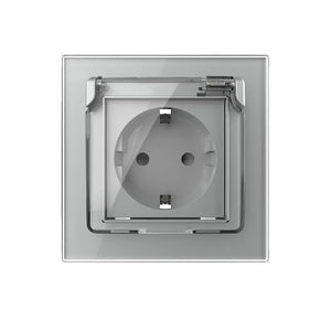 Livolo | Grijs | SR | Wandcontactdoos | IP44 Livolo Nederland B.V.