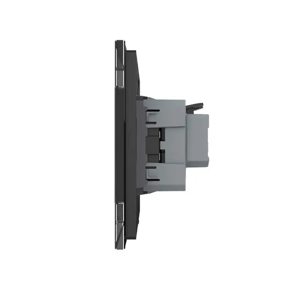 Livolo | Zwart | SR | Wandcontactdoos | IP44 Livolo Nederland B.V.