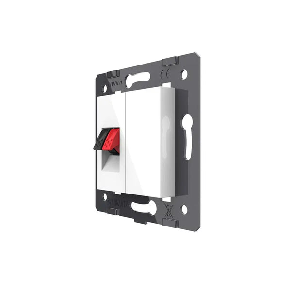 Livolo | Wit | SR | Audio insteek | Blindplaat Livolo Nederland B.V.