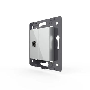 Livolo | Grijs | SR | TV - Female | Blindplaat Livolo Nederland B.V.