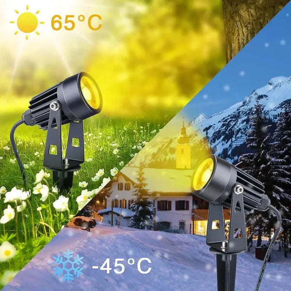 Complete Tuinspot Set | Tuinverlichting 12V | Plug and Play | 8 Tuinspots | Warm/wit Livolo Nederland B.V.