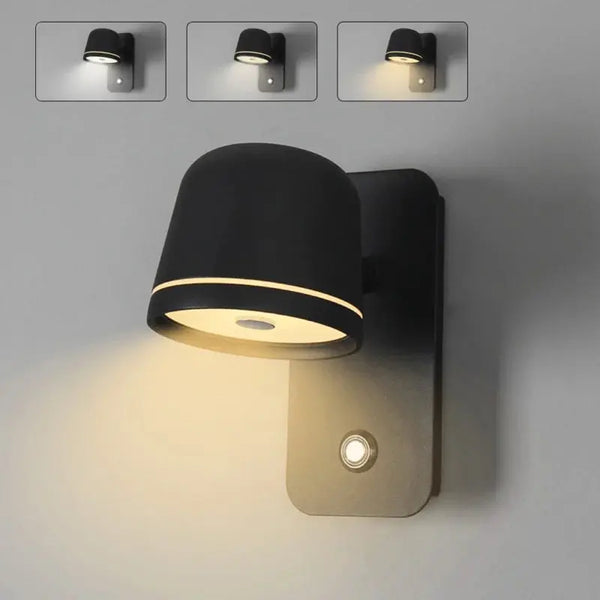 Wandverlichting | Zwart | 1 | LED | Met touch dimmer | Dim to Warm Livolo Nederland B.V.