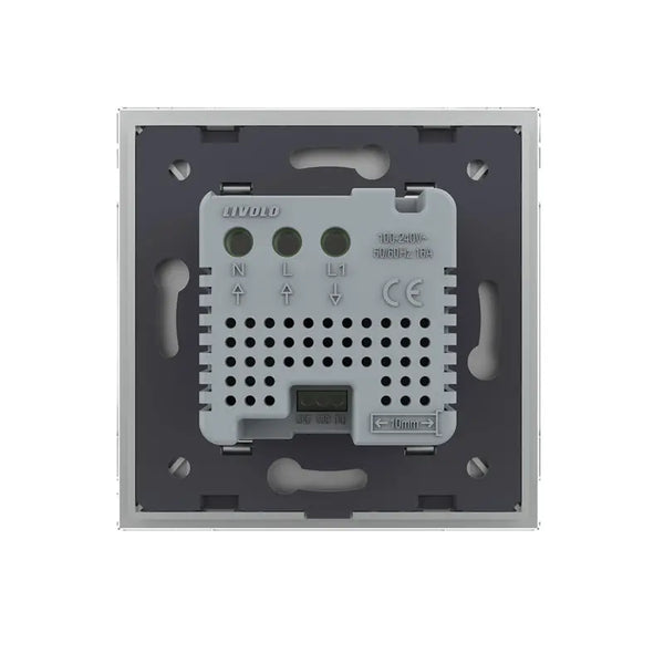 Livolo | Grijs | SR | Thermostaat voor 230V-apparaat Livolo Nederland B.V.