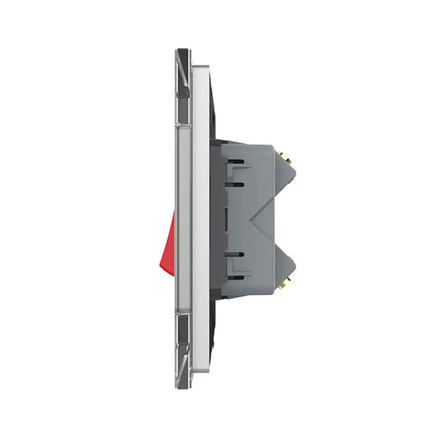 Livolo | Grijs | 1 | Aan/Uit | Dubbelpolige schakelaar | 16A Livolo Nederland B.V.