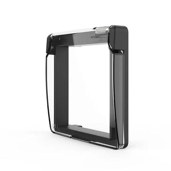 Livolo | Zwart | SR | Spatwaterdicht IP44 | Klapdeksel Livolo Nederland B.V.