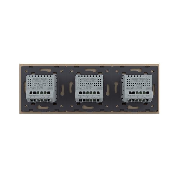 Livolo | Goud | SR+SR+SR | Slide-Dimmer | Smart Home Livolo Nederland B.V.