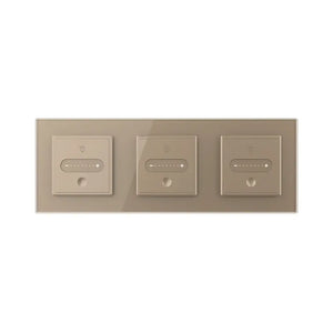 Livolo | Goud | SR+SR+SR | Slide-Dimmer | Smart Home Livolo Nederland B.V.