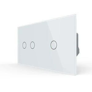 Livolo | Wit | 2+1 | Dimmer | Schakelaar Livolo Nederland B.V.