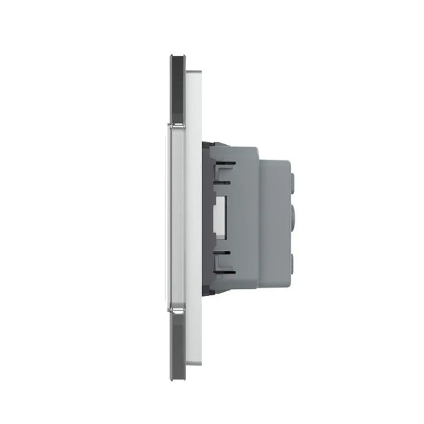 Livolo | Grijs | SR+SR | Wandcontactdoos | France Livolo Nederland B.V.