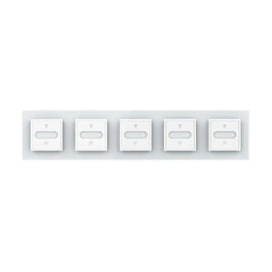 Livolo | Wit | SR+SR+SR+SR+SR | Slide-Dimmer | Wisselschakelaar | Smart Home Livolo Nederland B.V.