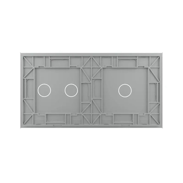 Livolo | Grijs | 2+1 | Glasplaat | Touchschakelaar Livolo Nederland B.V.