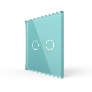 Livolo | Groen | 2 | Glasplaat | Touchschakelaar Livolo Nederland B.V.