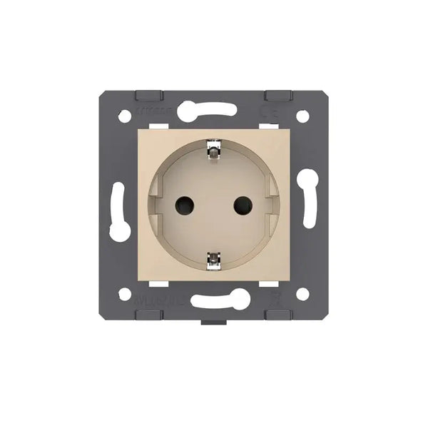 Livolo | Goud | SR | Module | Wandcontactdoos Livolo Nederland BV