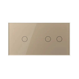 Livolo-schakelmateriaal-goud-touch-schakelaar